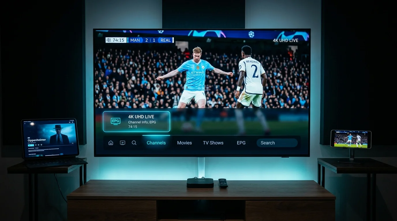 miptvservices Multi-User Connections Pricing & Interface